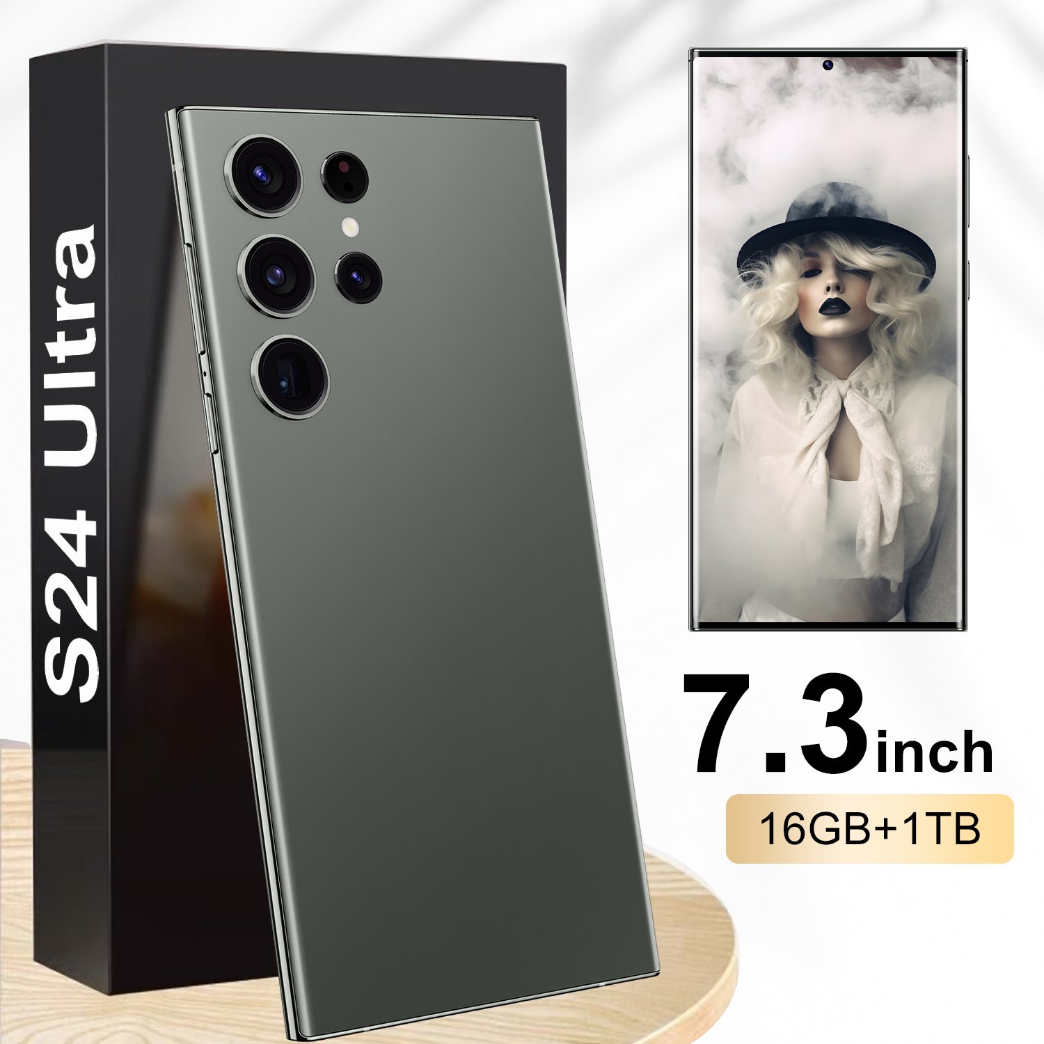 S24 Ultra Big Screen 7.3 Inch 16GB 1TB Original Face Unlocked Smart Mobile Cell Phone Android 13.0 Unlock Mobile Phone
